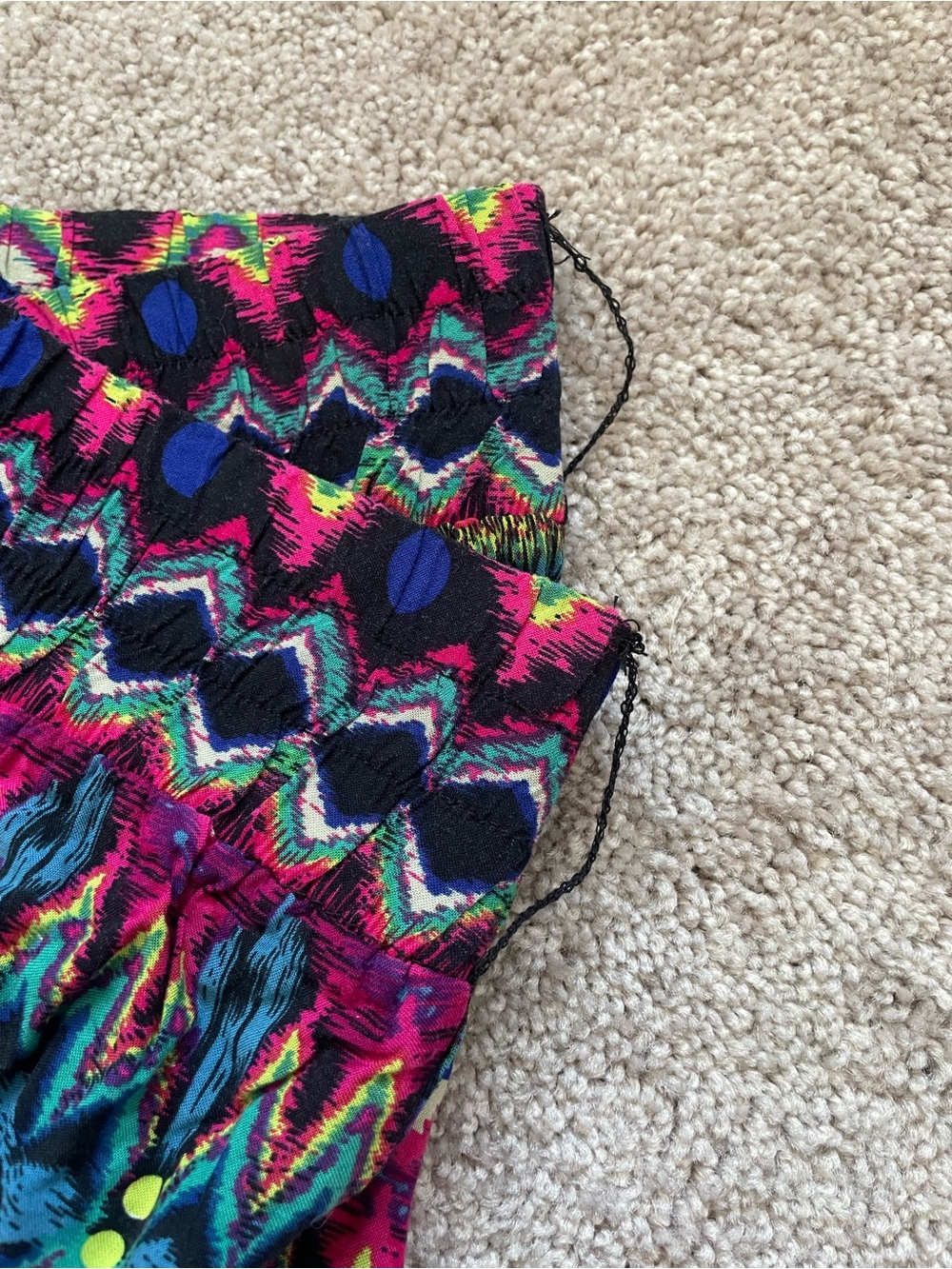 💗 Multi Colored Ruffle Skirt - Picture 14 of 16